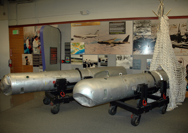 Las dos bombas de Palomares se exhiben hoy en el Museo de la Ciencia y la Historia Nuclear de Nuevo México.